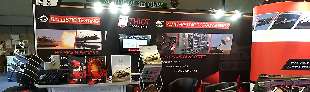 THIOT INGENIERIE était présent à Eurosatory 2016