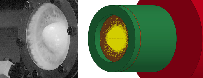 Thiot Ingenierie met au point une glace représentative d'un grelon reel