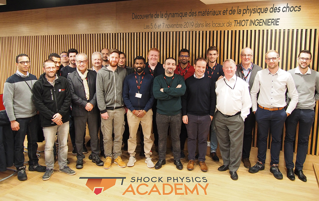 Shock Physics Academy - Formation novembre 2019