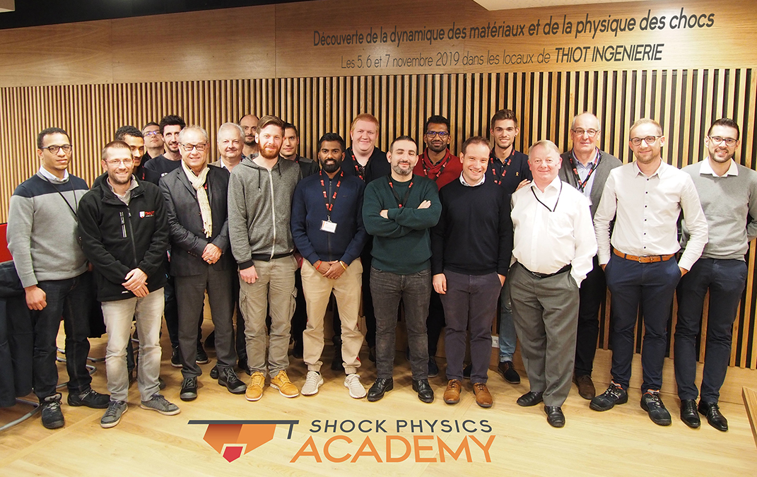 Shock Physics Academy : un démarrage très encourageant !